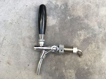 Easy Using Beer Tap Faucet , Customized Beer Keg Tap Polished Surface