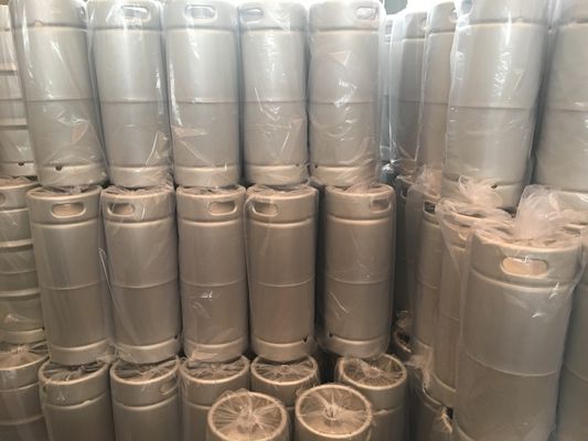 Forma delgada de cerveza de los E.E.U.U. de la capacidad estándar del barrilete 5gallon, con el tipo lanza de Sankey D para elaborar